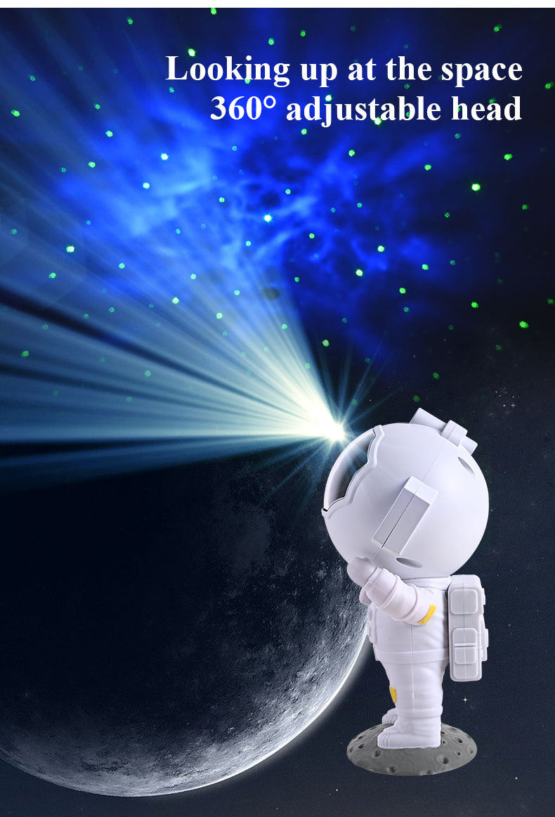 Proyector de Estrellas Galaxy, Luz Nocturna de Cielo Estrellado, Lámpara de Astronauta, Decoración para el Hogar, Adorno de Habitación, Luminarias Decorativas para Dormitorio, Regalo