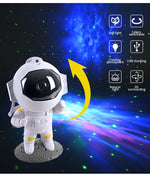 Proyector de Estrellas Galaxy, Luz Nocturna de Cielo Estrellado, Lámpara de Astronauta, Decoración para el Hogar, Adorno de Habitación, Luminarias Decorativas para Dormitorio, Regalo