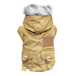 Double-Layer Fleece Dog Jacket – Warm Winter Pet Coat