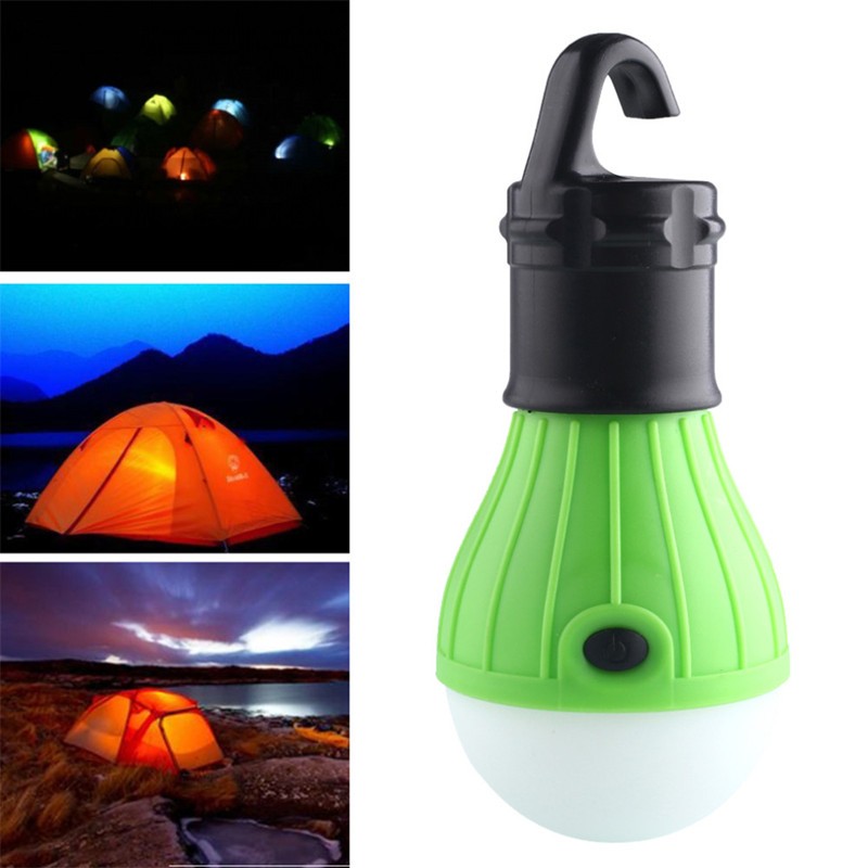 Luces portátiles de camping para tiendas de campaña.