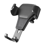 Soporte Universal de Gravedad para Teléfono, Montaje para Rejilla de Ventilación de Coche, Soporte de Metal para Móvil, Soporte GPS para Smartphone, Soporte de Cuna para Rejilla de Ventilación para Teléfono Móvil