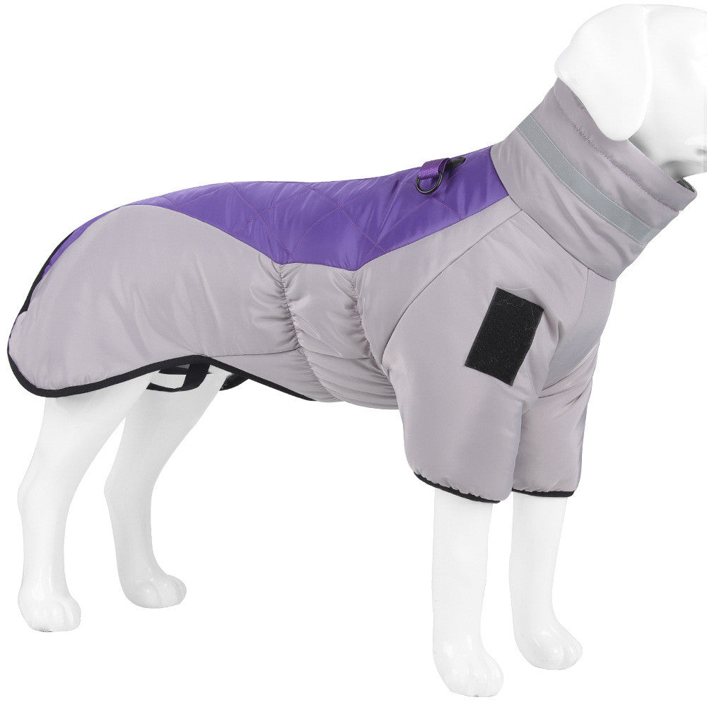 Reflective Thickened Dog Winter Jacket – Warm Pet Coat