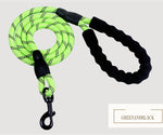 Reflective Nylon Dog Leash - Durable, Versatile Rope for Small to Large Dogs - Perfect for Walking & Training