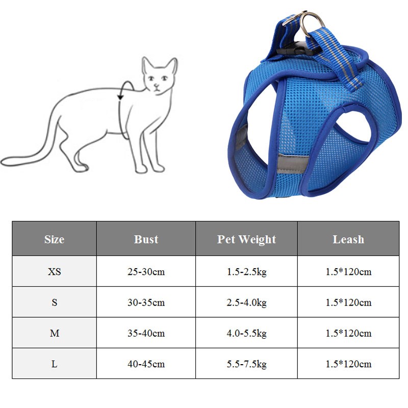 PawGuard Anti-Strike Cat Harness - Ultimate Traction for Adventurous Cats