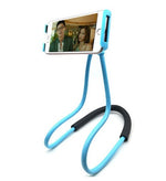 Compatible With Apple, New Support For Flexible Mobile Phone Hanging Neck Massagers Massagers Lazy  Neck Lace Xiaomi  Smartphone Stand For IPod