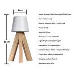 LED Warm-light Desk Lamp For Dining Rooms And Bedrooms As Bedside Decor