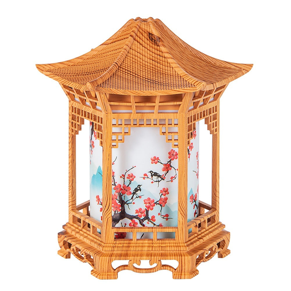 Atmospheric Home-use Moisture-boosting High-mist Output Chinese-style Mini Humidifier For The Bedroom