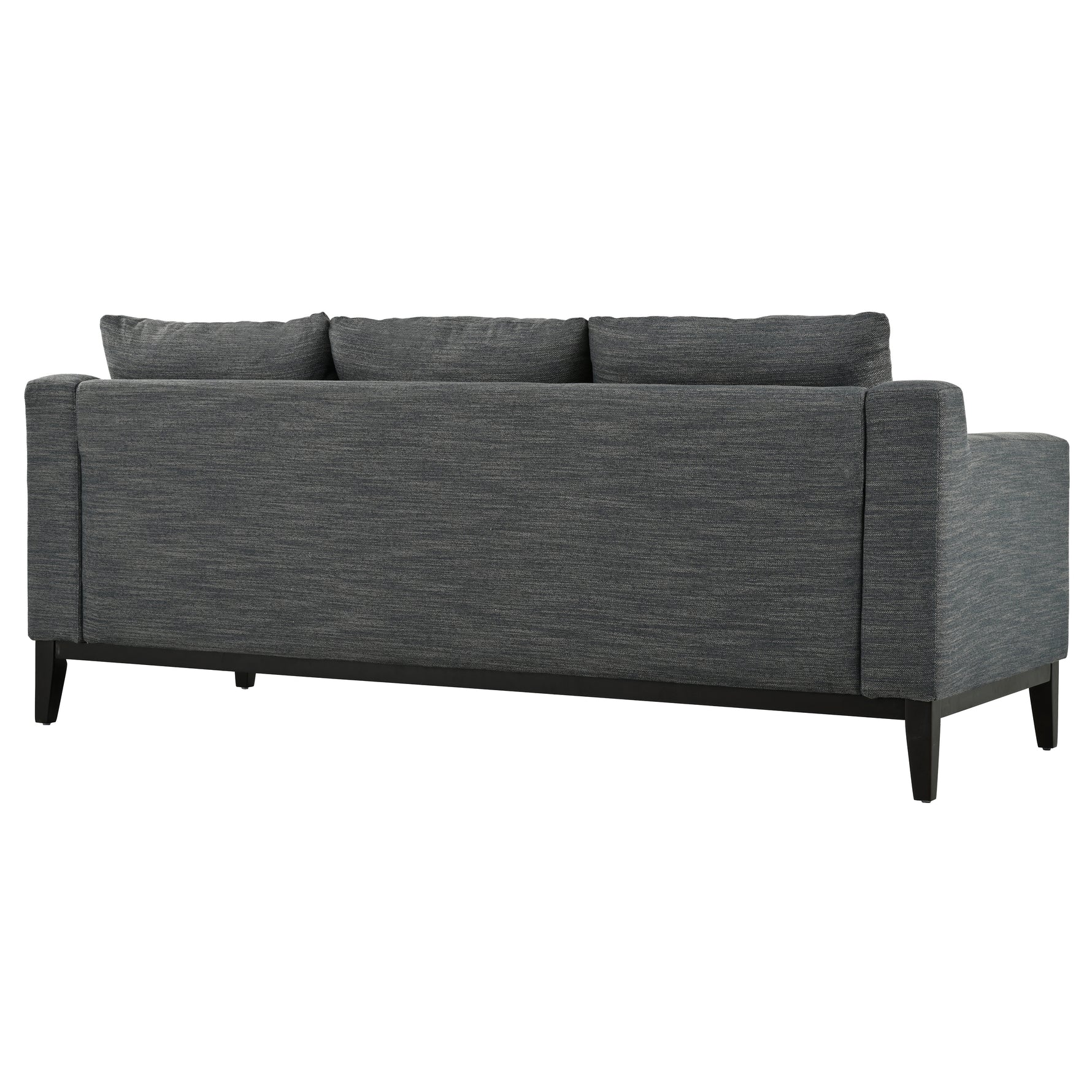 Mirod Comfy 3-seat Sofa With Wooden Legs, Modern For Living Room And Study