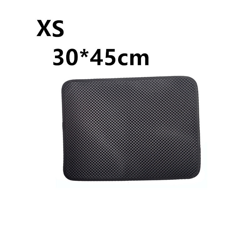 Cat litter mat, dark gray mesh, size XS (30x45 cm)