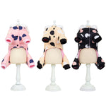 Polka Dot Four-Leg Cotton Dog Winter Coat – Warm Pet