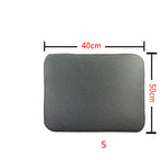 Cat litter mat, dark gray mesh top, size S, 40x50 cm