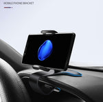 Car phone holder mounted on car air vent with adjustable cradle, dark finish