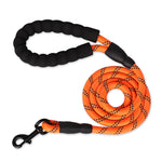 Reflective Nylon Dog Leash - Durable, Versatile Rope for Small to Large Dogs - Perfect for Walking & Training