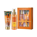 KORMESIC body cream set with orange box, spray bottle, and body cream tube