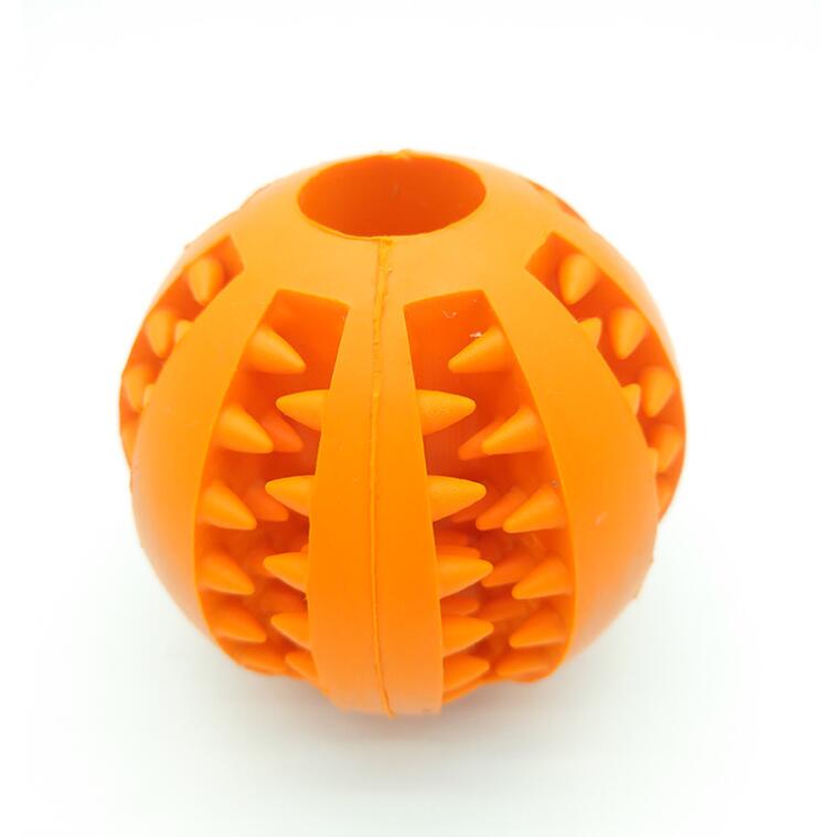 Pet Slow Feeder Dog Toy – Non-Toxic Rubber Treat Ball