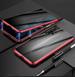 Anti-Peep Magnetic Privacy Glass Phone Case – Flip Style
