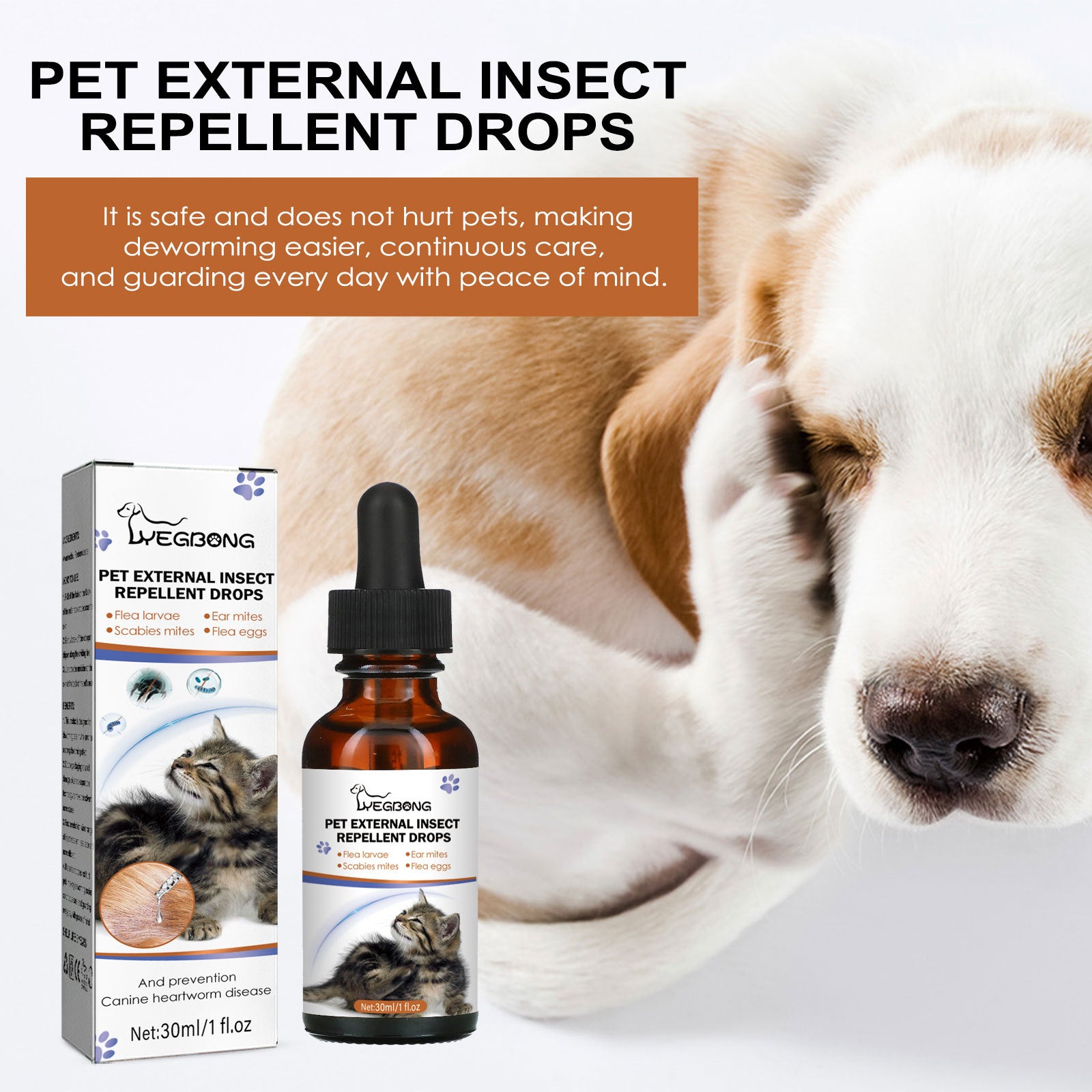 PetSafe Lice & Tick Spray - Powerful Flea & Pest Remover for Dogs & Cats