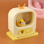 Creative Home Desktop Small TV Shape Humidifier Atmosphere Lights