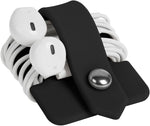 Creative Silicone Button Cable Organizer Headphone Storage