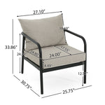 Leora Round Tube Sofa Chair