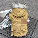 Double-Layer Fleece Dog Jacket – Warm Winter Pet Coat