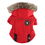 Dog Winter Zipper Jacket – Cotton Warm Pet Coat