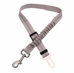 Adjustable Reflective Dog Seat Belt – Elastic Safety Harness for Car Travel