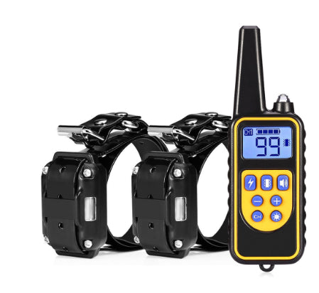 PawTech Remote Control Dog Training Collar with Adjustable Sensitivity & Vibration Mode
