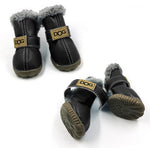 PawPal Thick Winter Dog Boots - Insulated for Ultimate Warmth and Comfort
