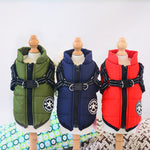 Hooded Winter Dog Coat for Chihuahua, Pug & Small Dogs