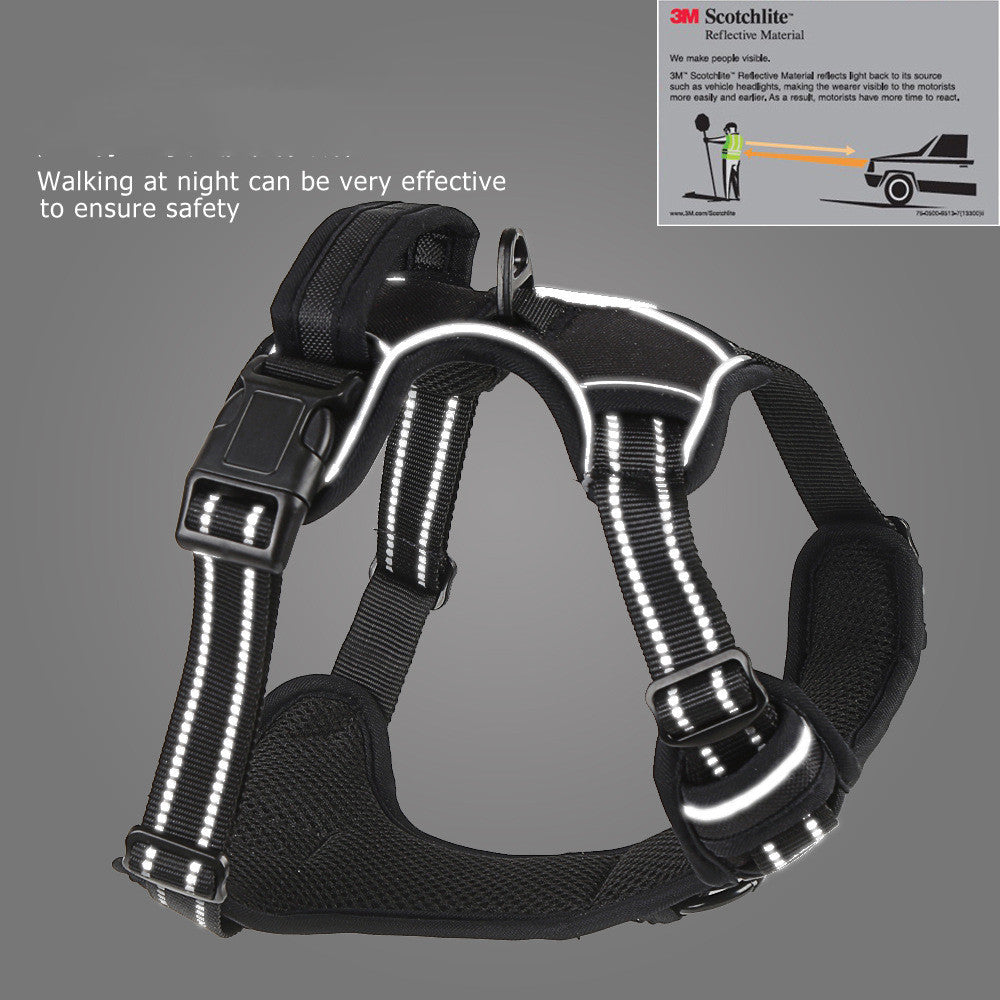 PawJoy No-Pull Dog Harness | Breathable & Reflective Comfort Vest for Active Pets
