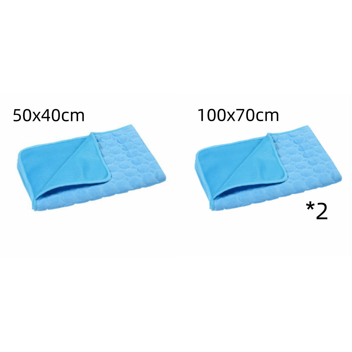 ChillPaws Ice Silk Summer Mat - Ultra-Cooling Comfort for Happy Pets