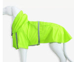 Pawsitively Stylish Waterproof Dog Raincoat - Reflective Cape for Large Dogs - Perfect for Spring & Summer Adventures