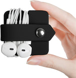Creative Silicone Button Cable Organizer Headphone Storage