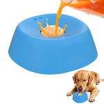 Pawfect Paws Non-Slip Spherical Slow Feeder Bowl - Anti-Choking Design for Liquid Treats & Yogurt Fun
