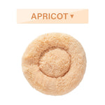 Fluffy Donut Dog Bed | Cozy Plush Cushion for Small & Large Pets | Washable & Calming Design