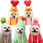 CutePaws Cozy Fleece Hoodies for Small Dogs - Stylish Winter Warmth for Frenchies & Chihuahuas