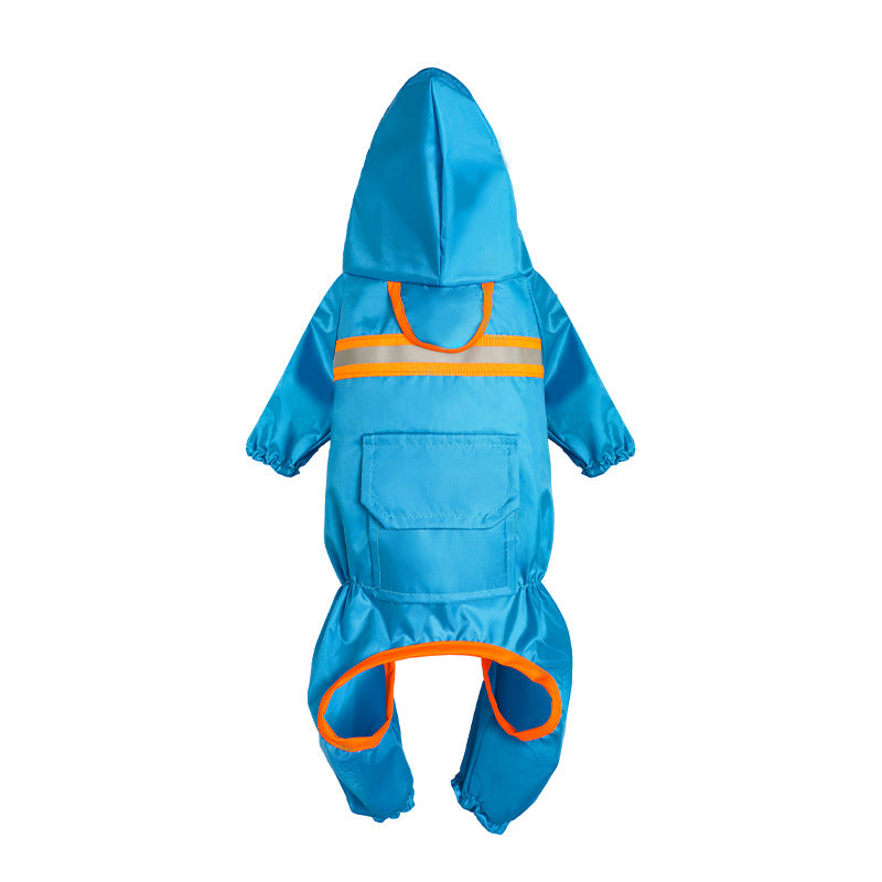Reflective Dog Raincoat – Waterproof Pet Rain Jacket