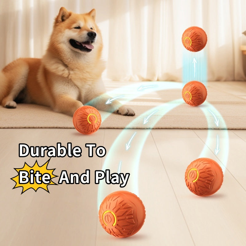 Jumping Joy Electric Dog Ball - Automatic Teasing & Luminous Fun for Active Pets