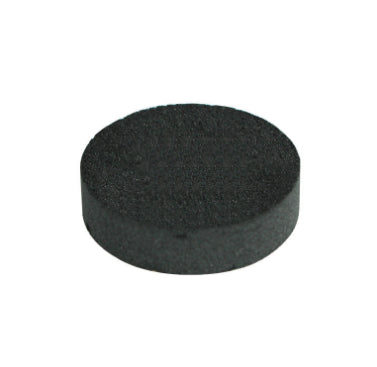 Round dark foam filter pad for portable pet drinking cup