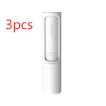 Reusable pet hair lint roller brush in white, 3 pcs