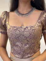 Rose Gold Short Sleeve Corset