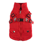 Dog Winter Zipper Jacket – Cotton Warm Pet Coat