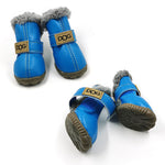 PawPal Thick Winter Dog Boots - Insulated for Ultimate Warmth and Comfort
