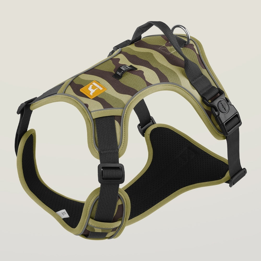 PawSafe Reflective Dog Harness & Leash Combo - Keep Your Pup Safe and Stylish During Commuting Adventures