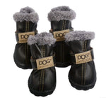 PawPal Thick Winter Dog Boots - Insulated for Ultimate Warmth and Comfort