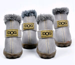 PawPal Thick Winter Dog Boots - Insulated for Ultimate Warmth and Comfort