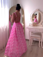 Tropical Vibes Resort Backless Sleeveless Dress – Effortless Elegance for Your Next Getaway