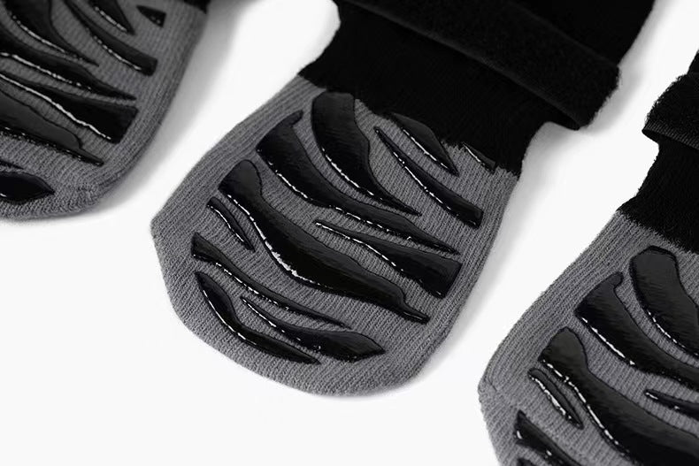 Pawsitive Gear Waterproof Non-Slip Outdoor Socks for Cats & Dogs