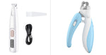 PetGroom Pro LED Paw Trimmer - Waterproof & Wide Blade Dog Clippers for Effortless Grooming